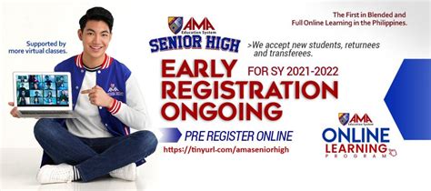 https://discipulusv2.amasystem.net/studentportal/auth/login|Enrollment schedule for AMA Senior High .